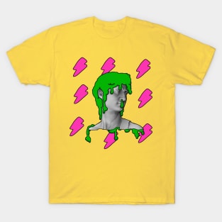 Statue Of David-Goopy Radioactive Nuclear Waste Tribute/Parody Design T-Shirt